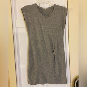 Mod-o-doc Gray Striped T-Shirt Dress